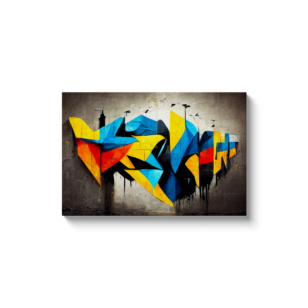 Canvas Wrap, Graffiti, Abstract, Grunge