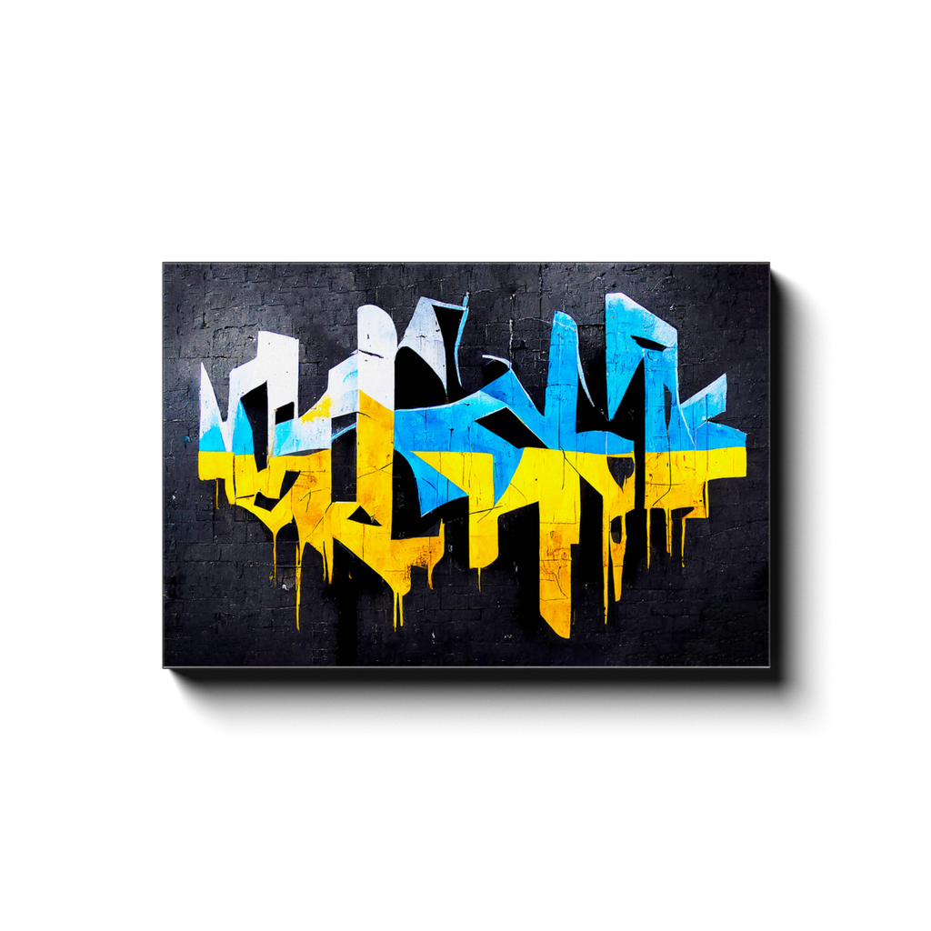 Canvas Wrap, Graffiti, Abstract, Grunge