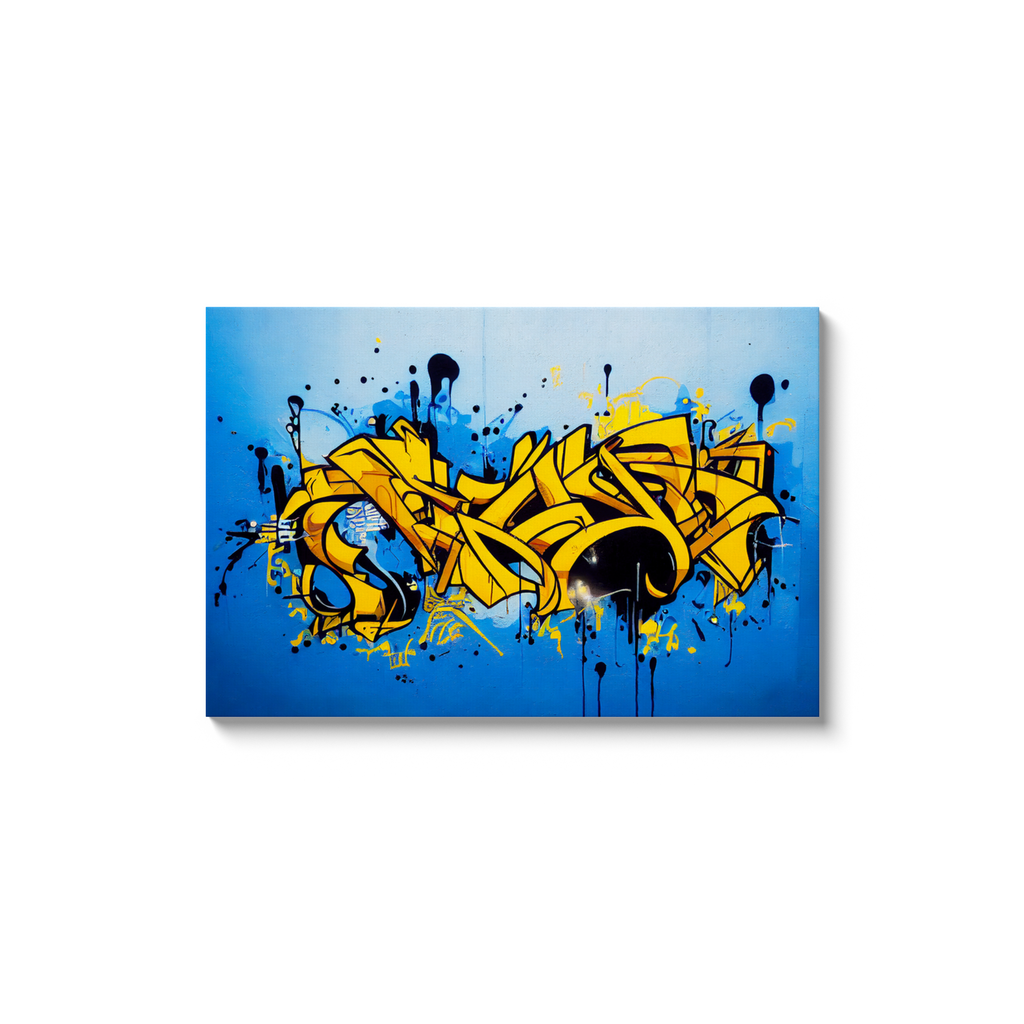 Canvas Wrap, Street Graffiti, Abstract