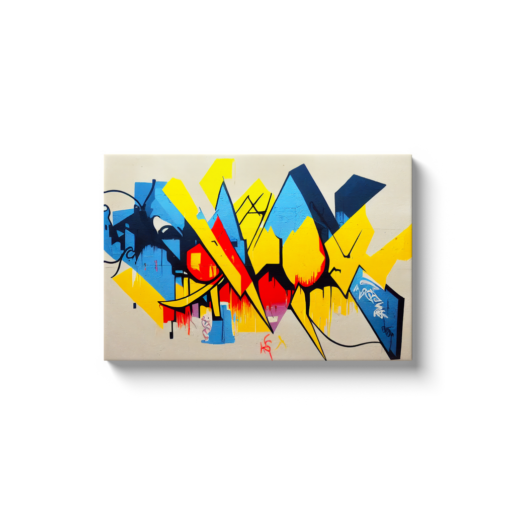 Canvas Wrap, Street Graffiti, Abstract