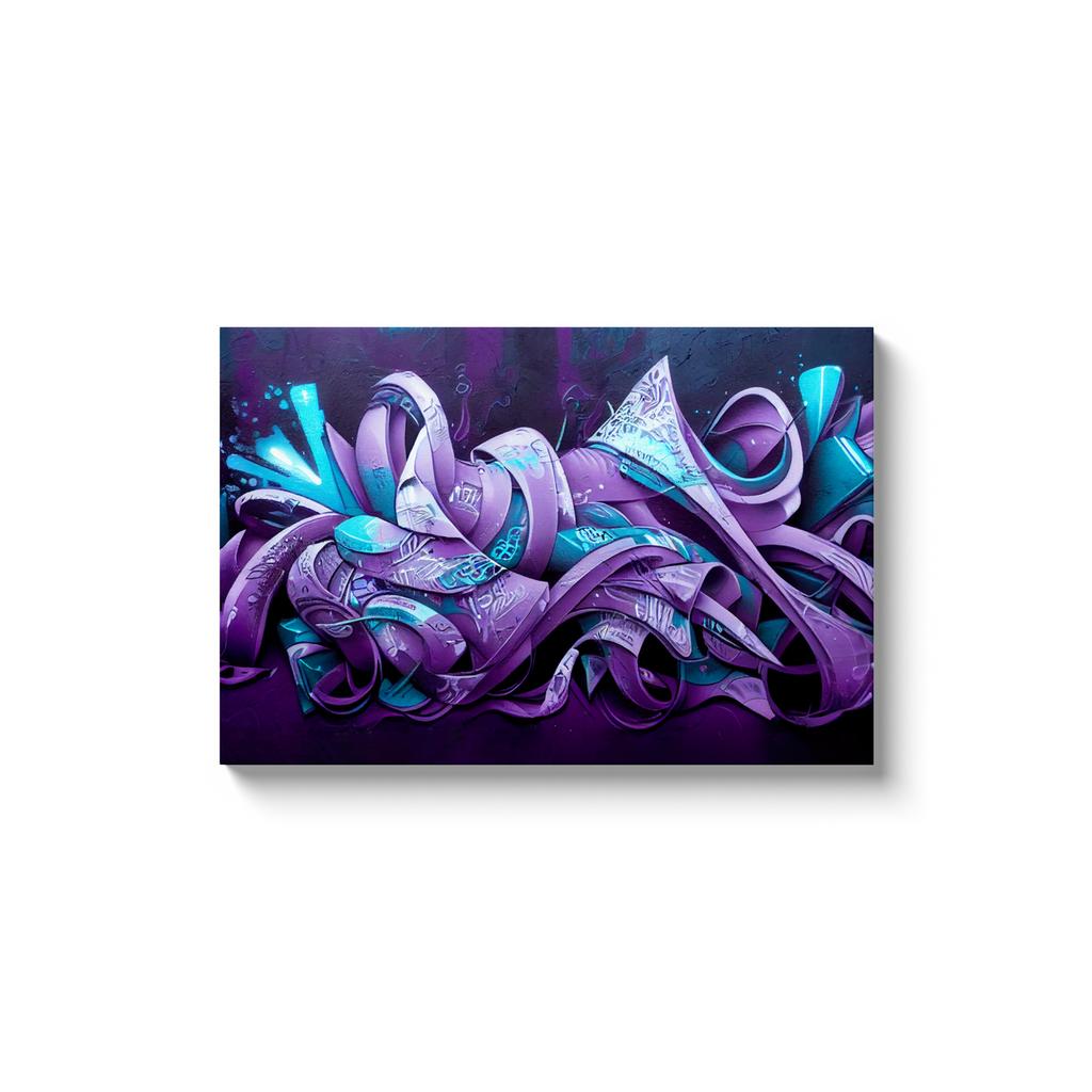 Canvas Wrap, Street Graffiti, Abstract