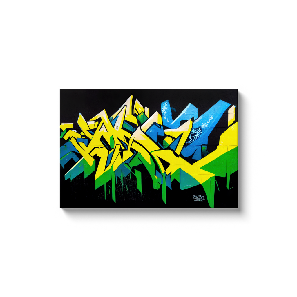 Canvas Wrap, Street Graffiti, Abstract