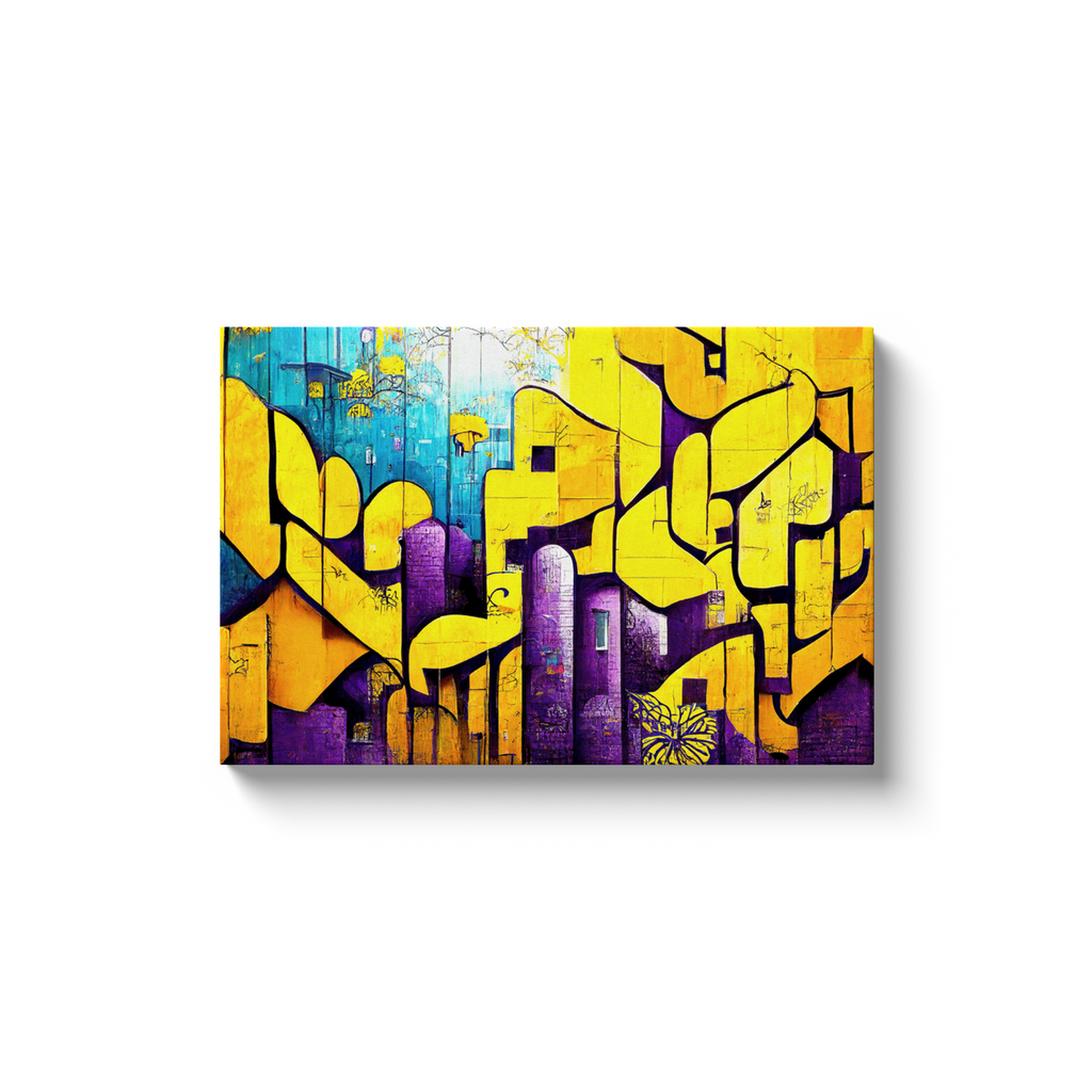 Canvas Wrap, Graffiti, Abstract, Grunge