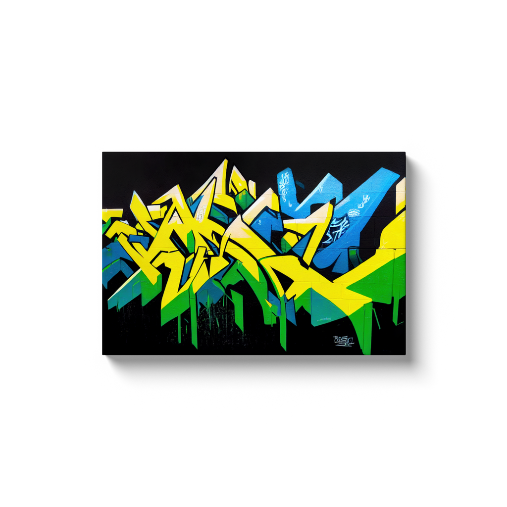 Canvas Wrap, Street Graffiti, Abstract