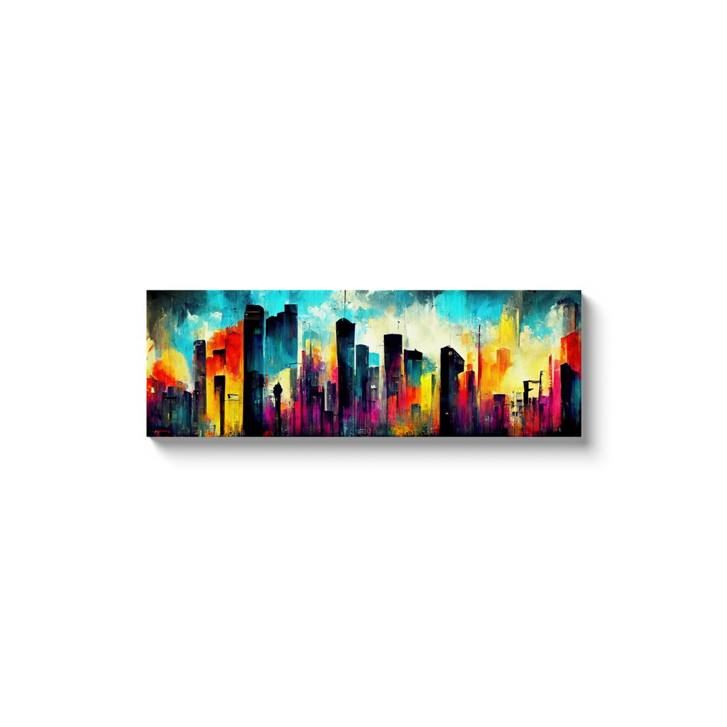 Cityscapes, Graffiti, Canvas Wraps