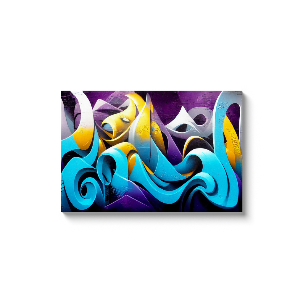 Canvas Wrap, Street Graffiti, Abstract