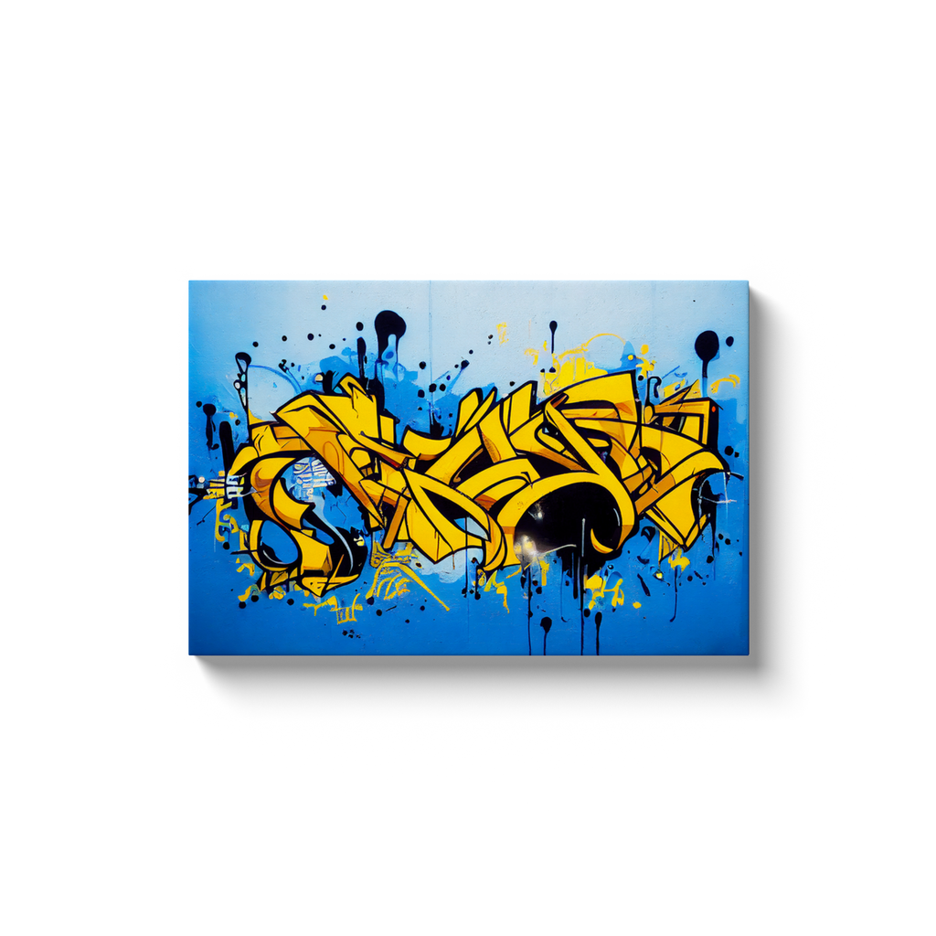 Canvas Wrap, Street Graffiti, Abstract