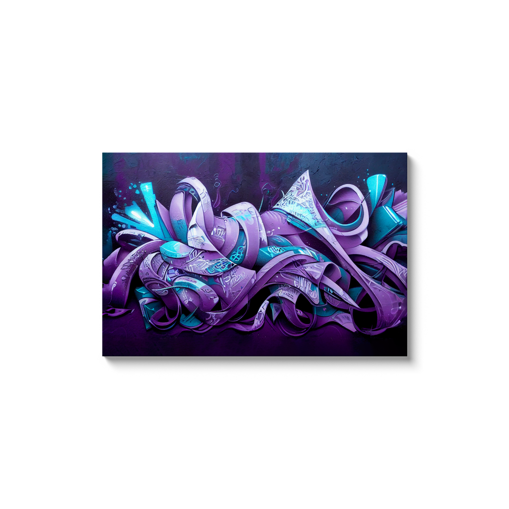 Canvas Wrap, Street Graffiti, Abstract