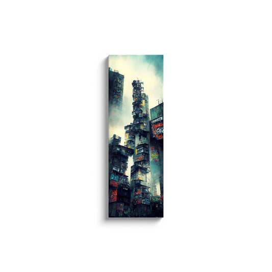 Cityscapes, Graffiti, Canvas Wraps