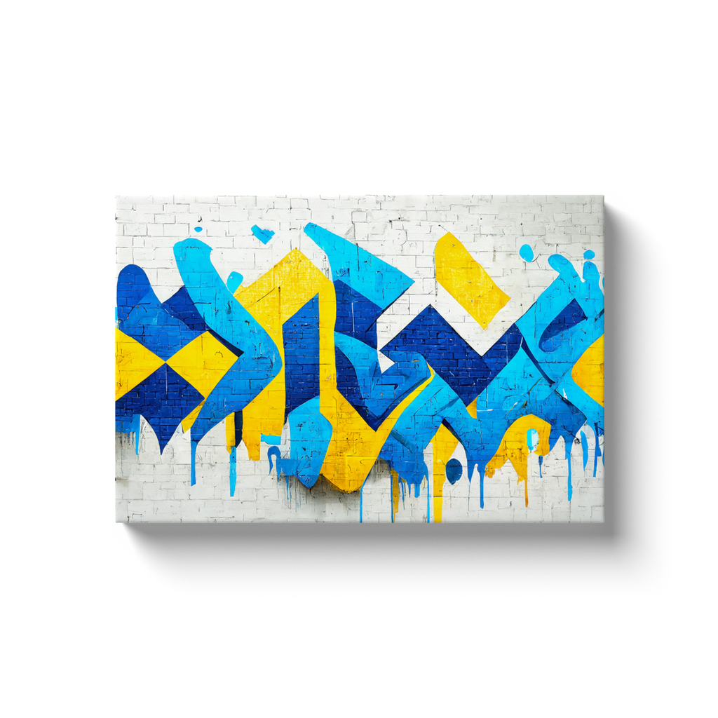 Canvas Wrap, Graffiti, Abstract, Grunge