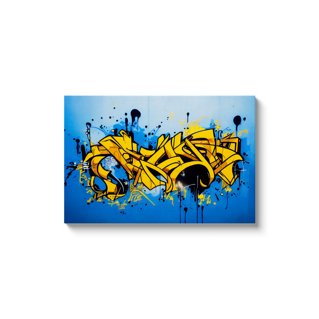 Canvas Wrap, Street Graffiti, Abstract