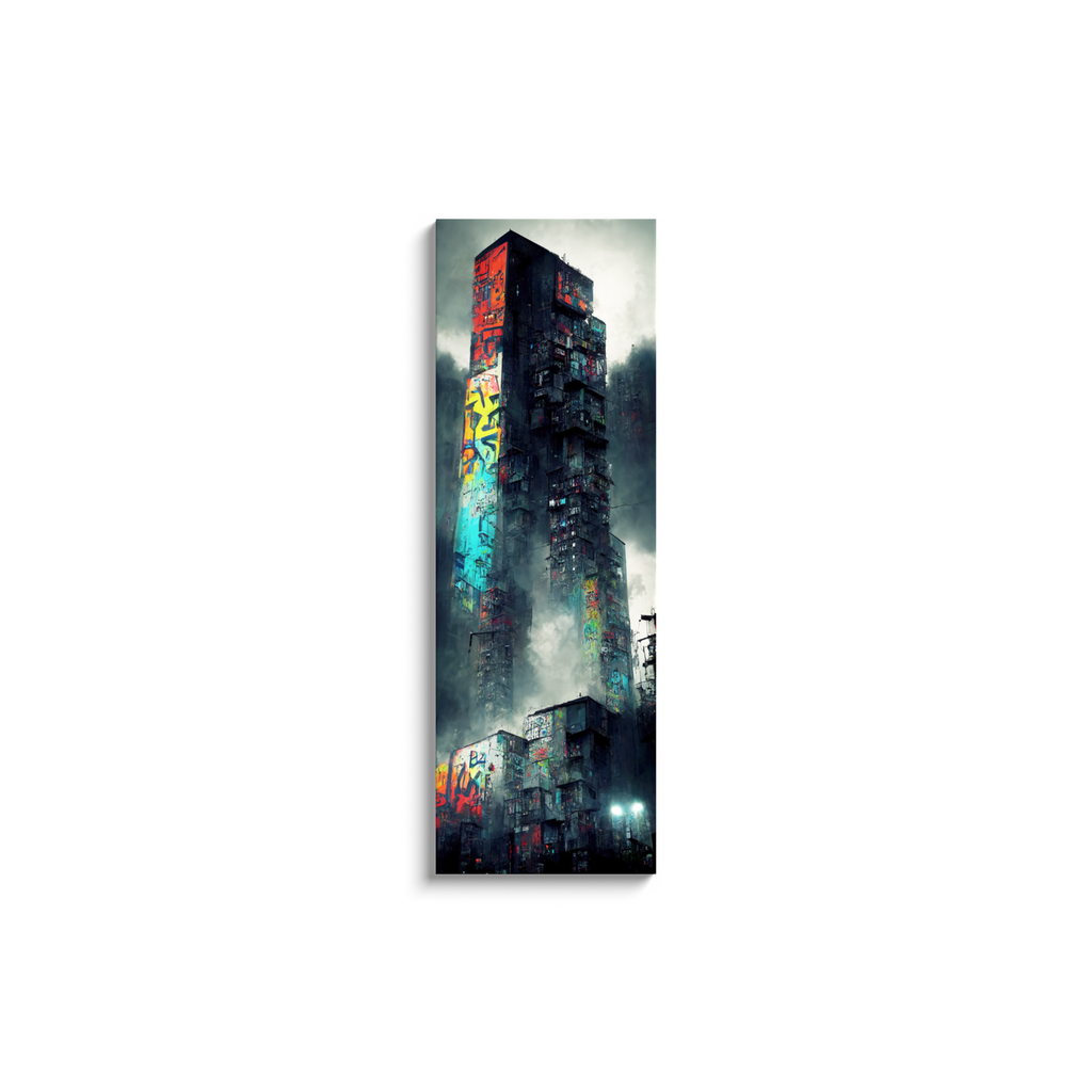 Cityscapes, Graffiti, Canvas Wraps