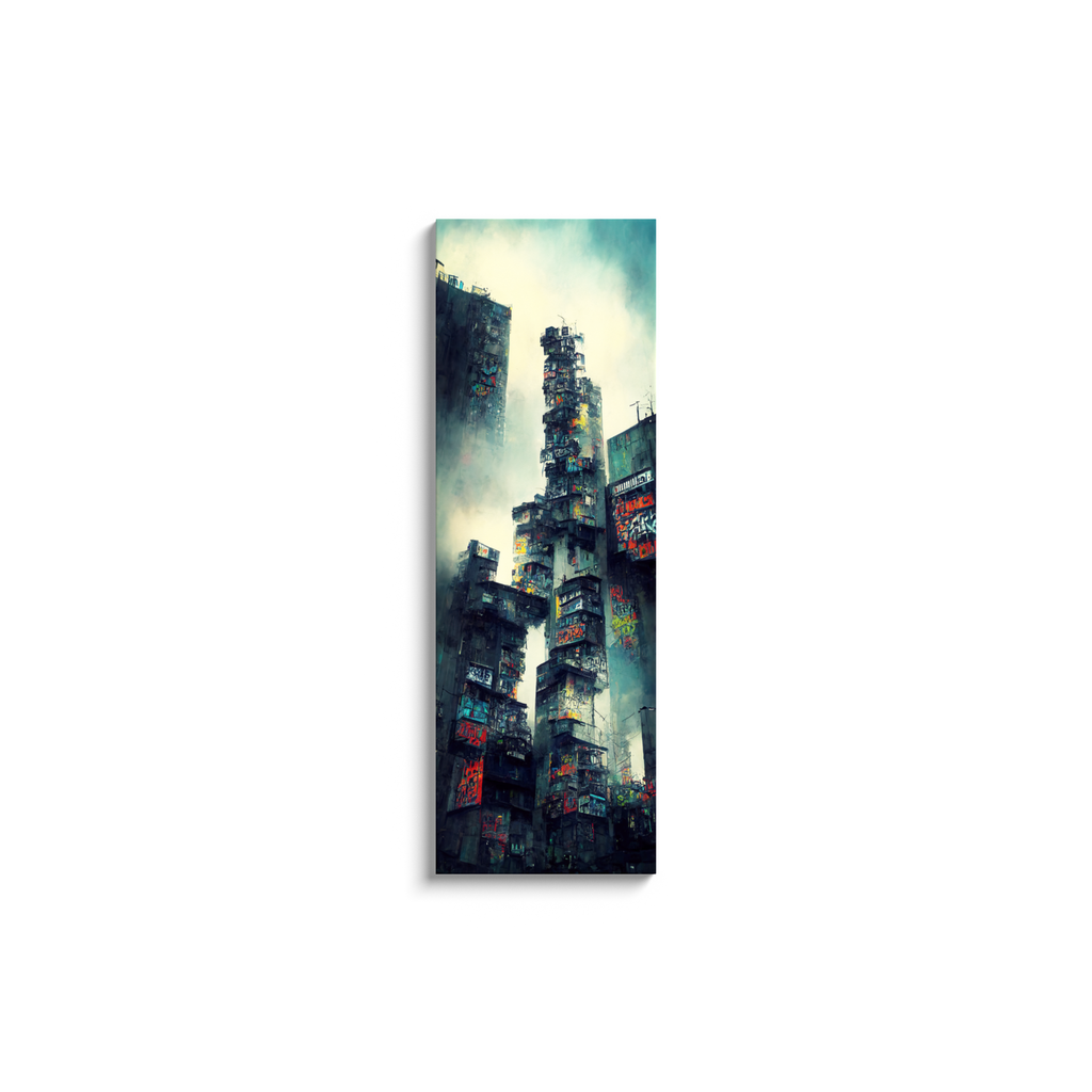 Cityscapes, Graffiti, Canvas Wraps