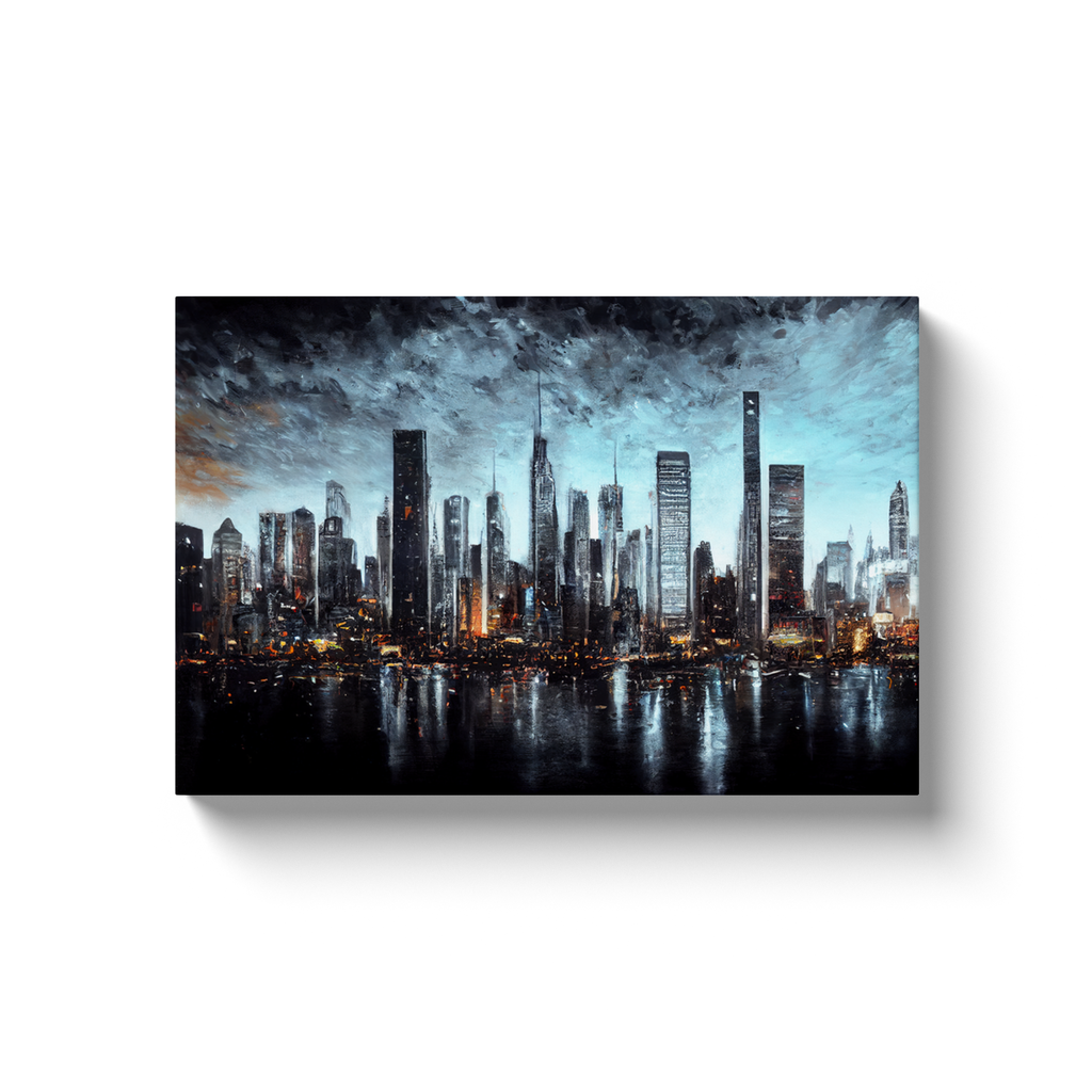 Cityscapes, Graffiti, Canvas Wraps