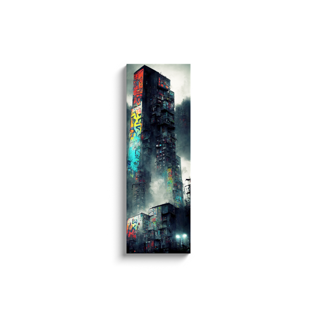 Cityscapes, Graffiti, Canvas Wraps