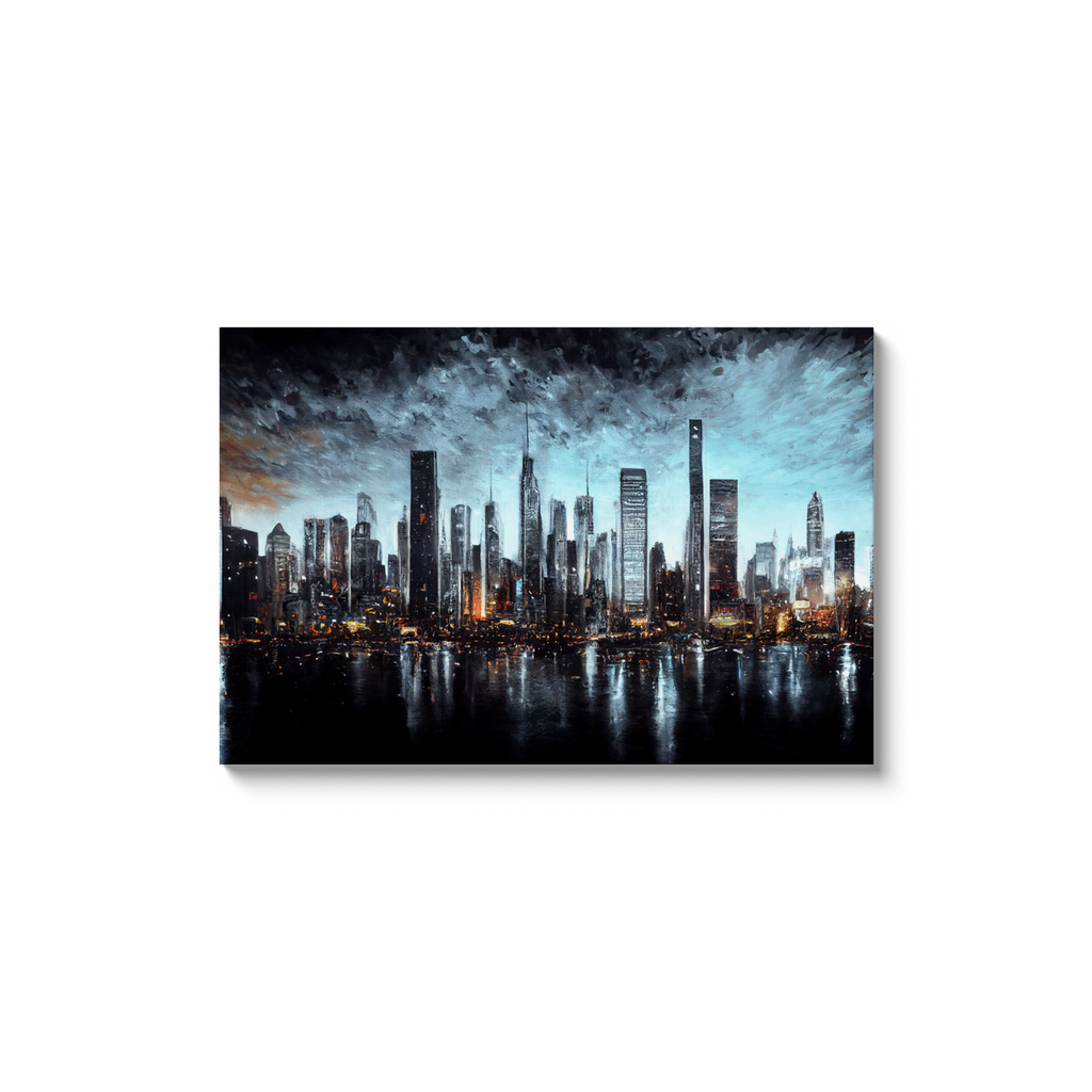 Cityscapes, Graffiti, Canvas Wraps