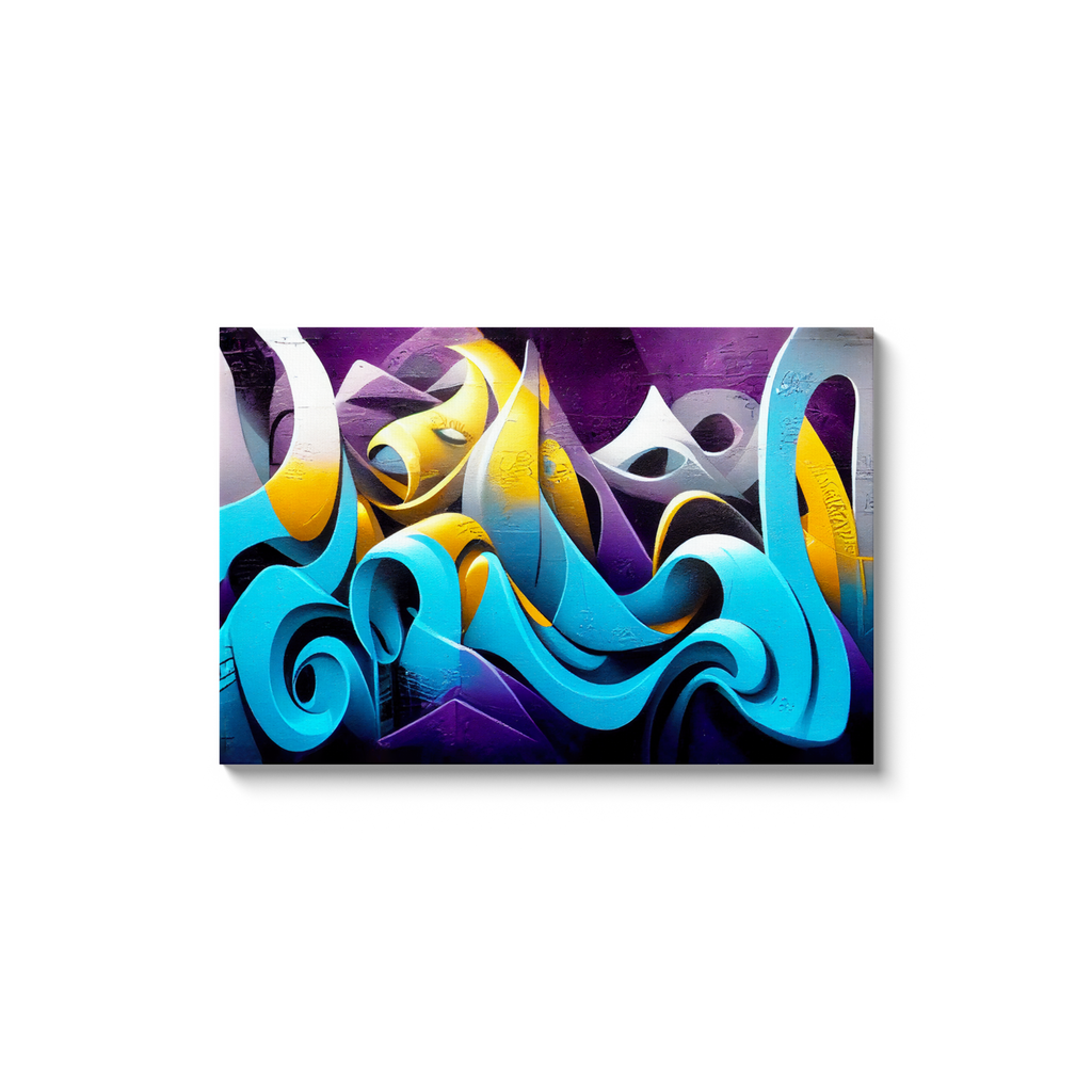 Canvas Wrap, Street Graffiti, Abstract