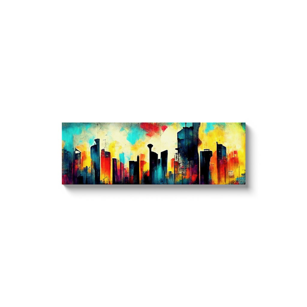 Cityscapes, Graffiti, Canvas Wraps