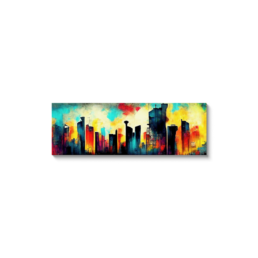 Cityscapes, Graffiti, Canvas Wraps