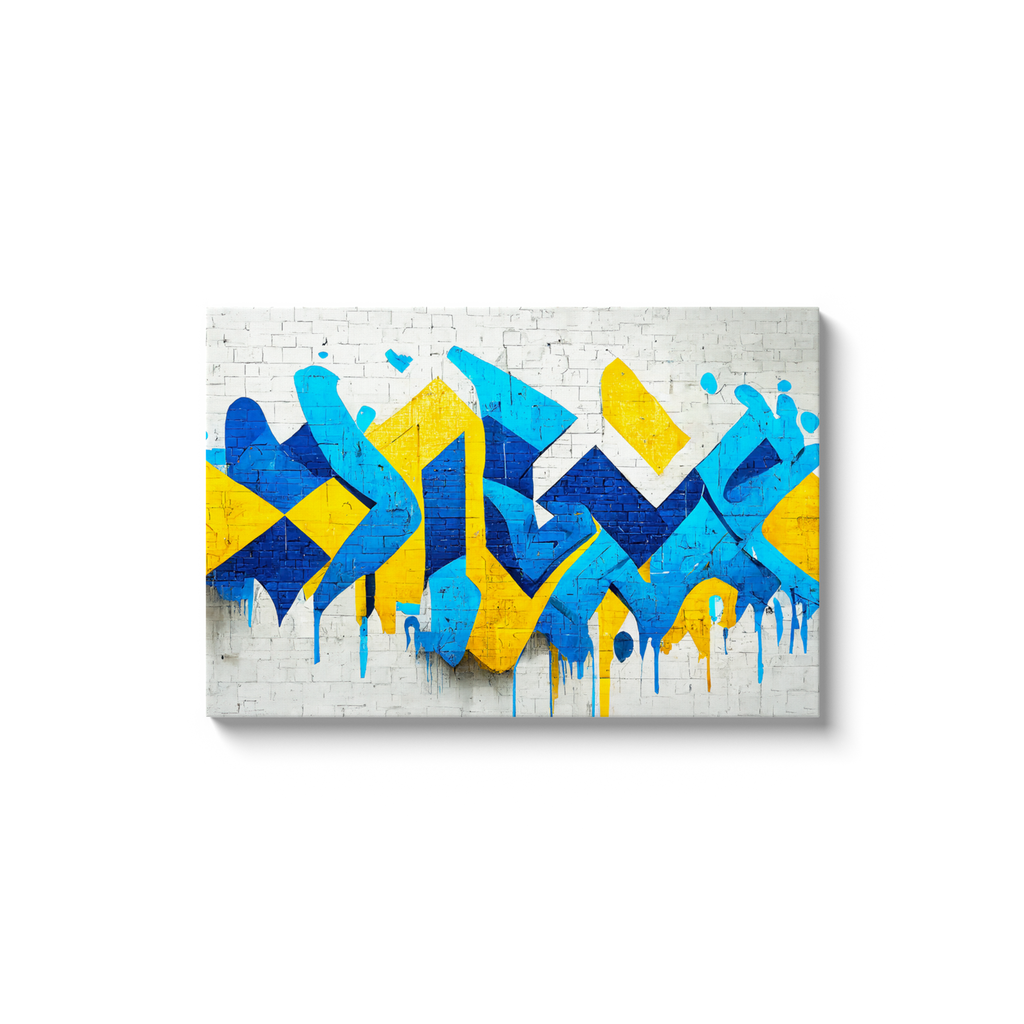 Canvas Wrap, Graffiti, Abstract, Grunge