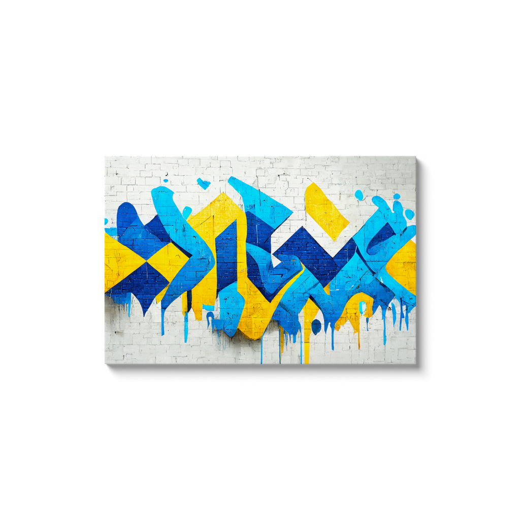 Canvas Wrap, Graffiti, Abstract, Grunge