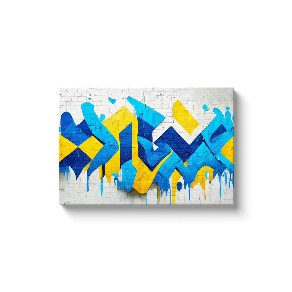 Canvas Wrap, Graffiti, Abstract, Grunge