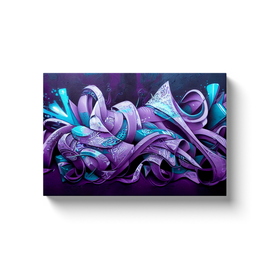 Canvas Wrap, Street Graffiti, Abstract