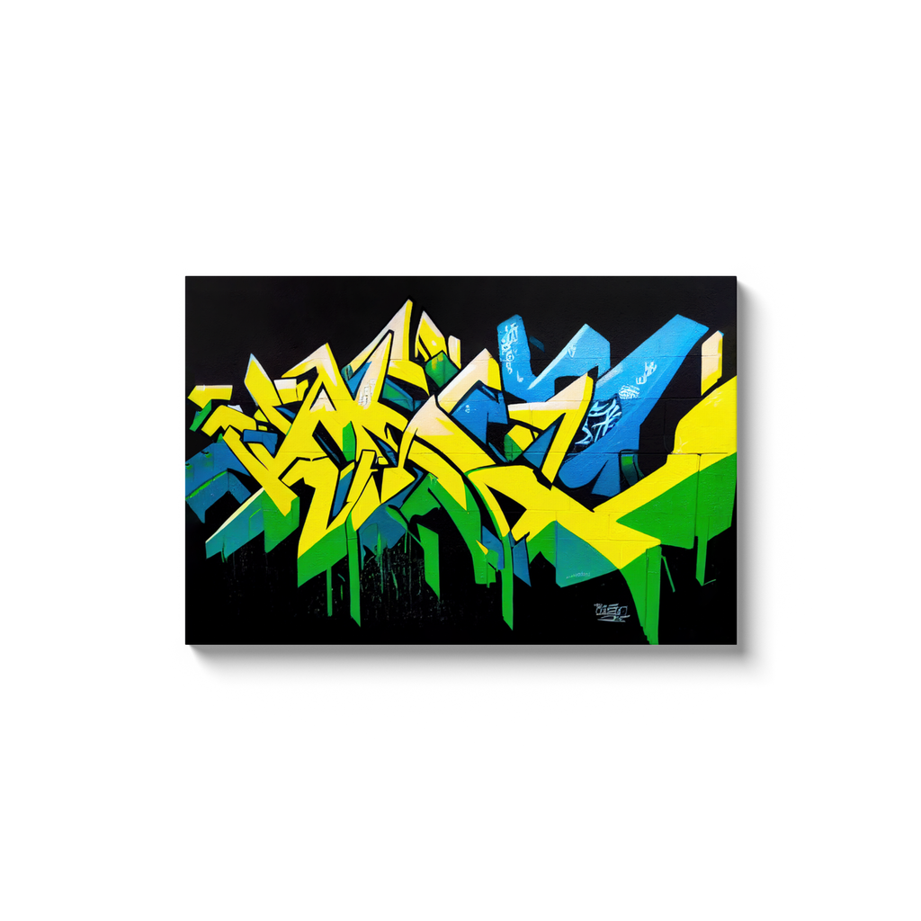 Canvas Wrap, Street Graffiti, Abstract