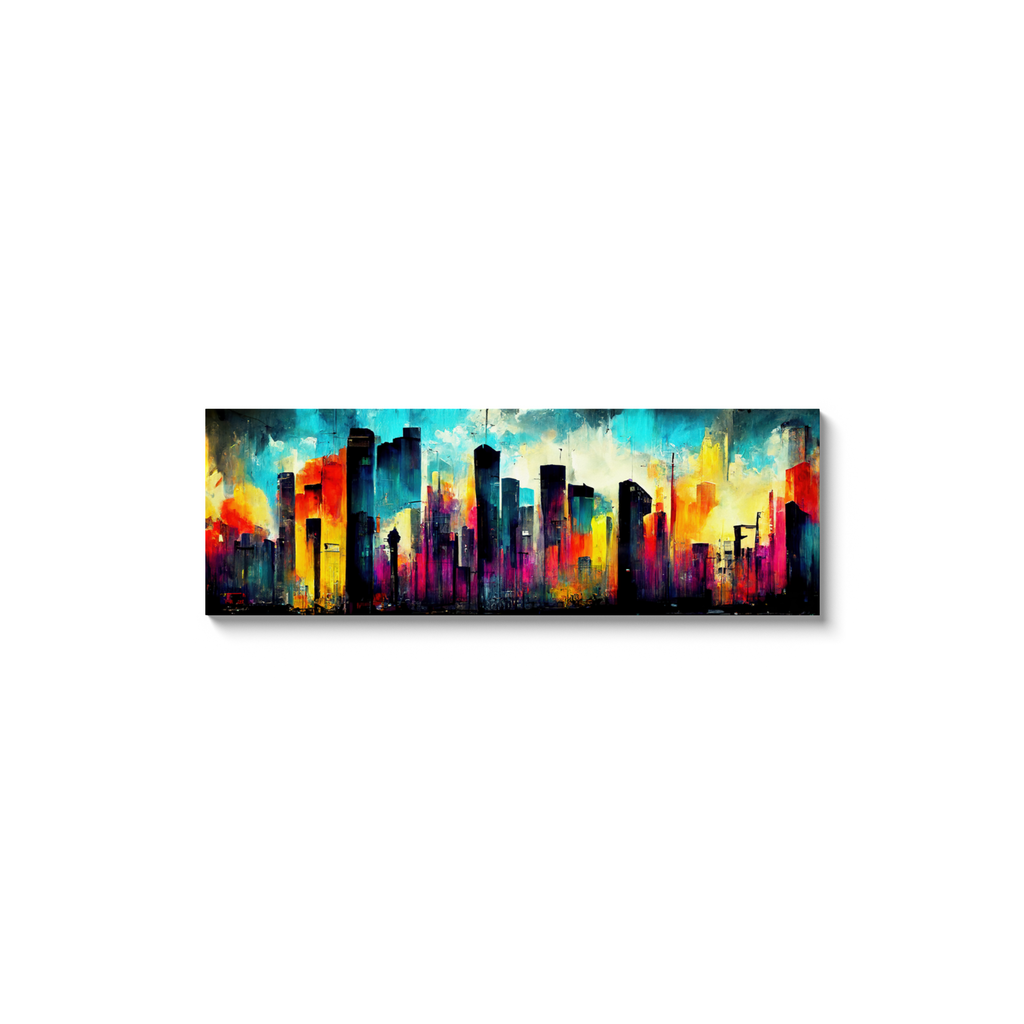 Cityscapes, Graffiti, Canvas Wraps