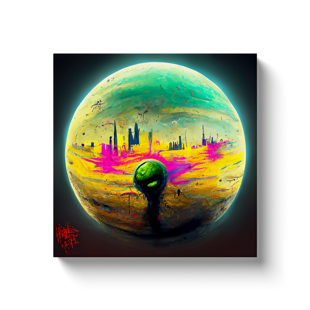 Cityscapes, Graffiti, Canvas Wraps