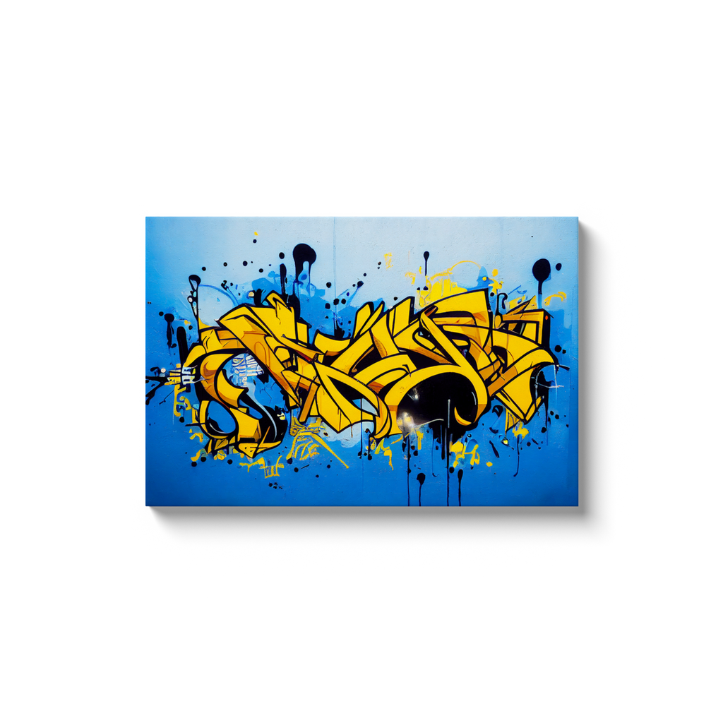 Canvas Wrap, Street Graffiti, Abstract