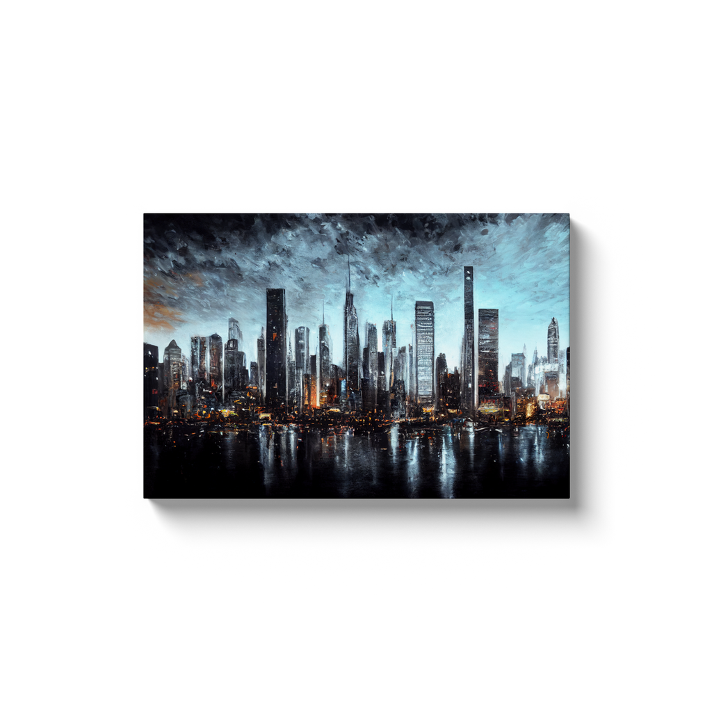 Cityscapes, Graffiti, Canvas Wraps