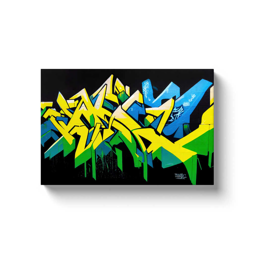 Canvas Wrap, Street Graffiti, Abstract