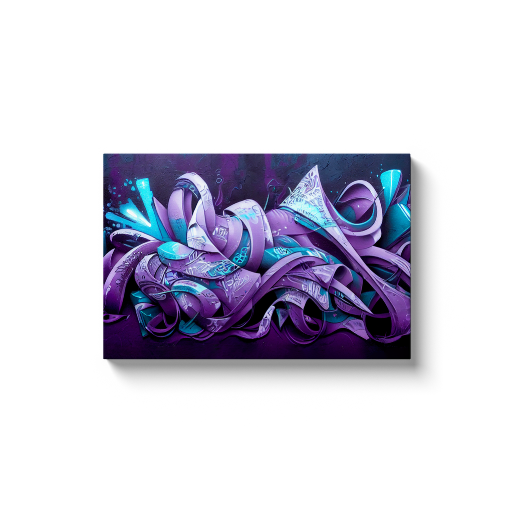 Canvas Wrap, Street Graffiti, Abstract