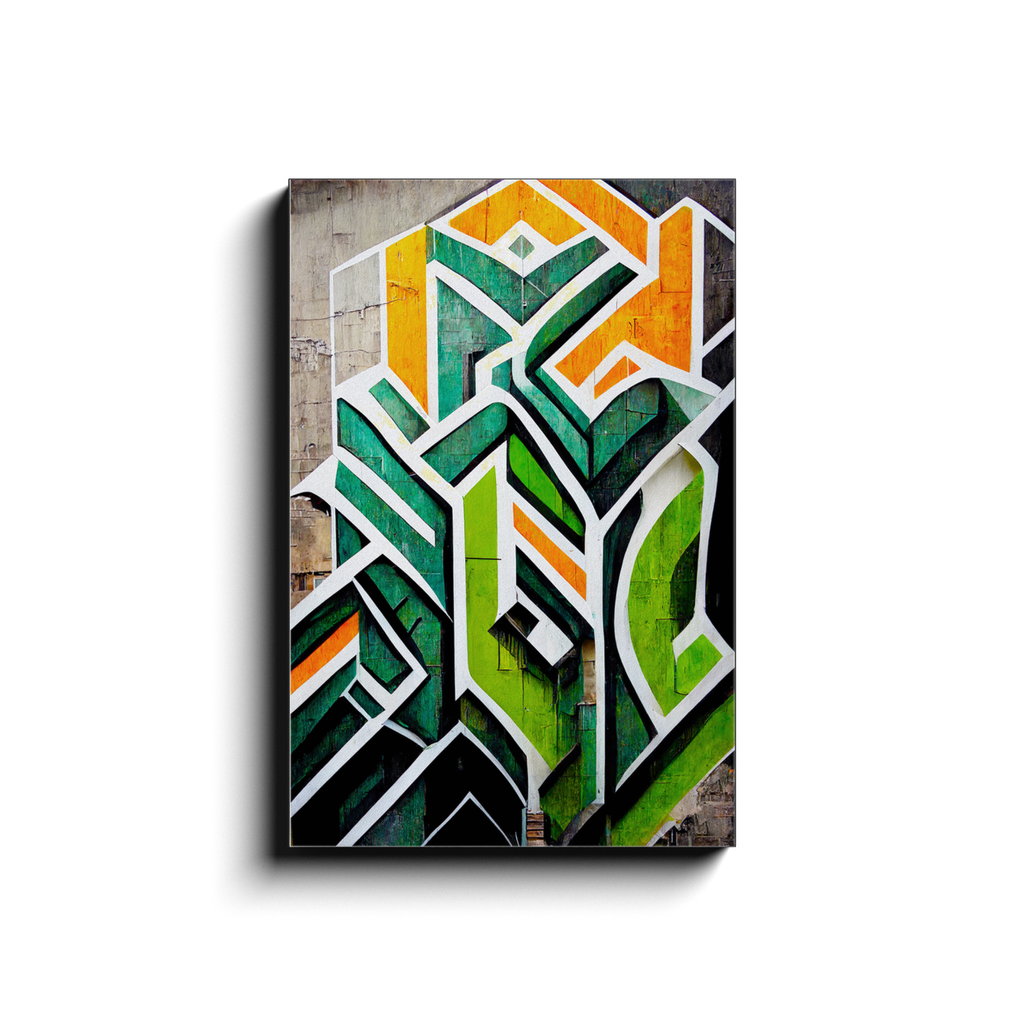 Canvas Wrap, Graffiti, Abstract, Grunge