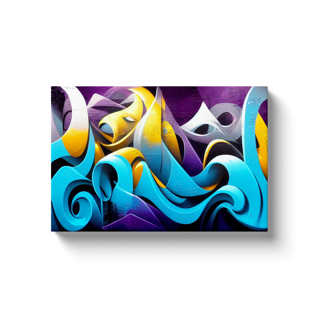 Canvas Wrap, Street Graffiti, Abstract