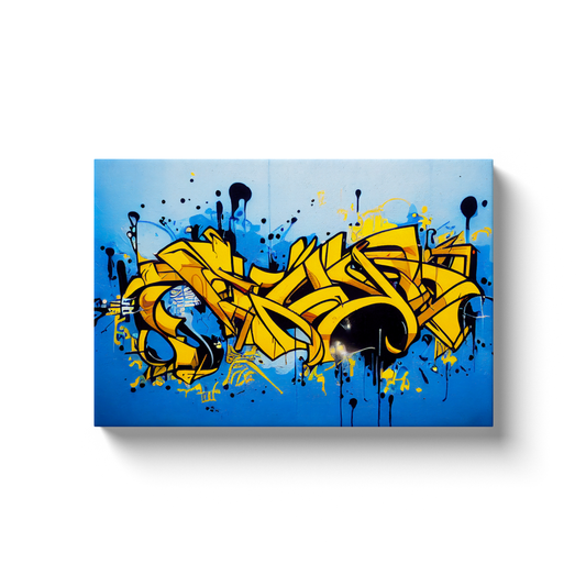 Canvas Wrap, Street Graffiti, Abstract