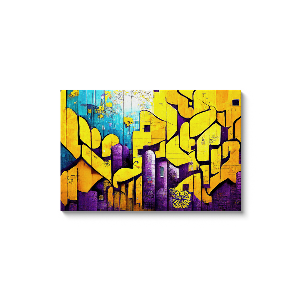 Canvas Wrap, Graffiti, Abstract, Grunge